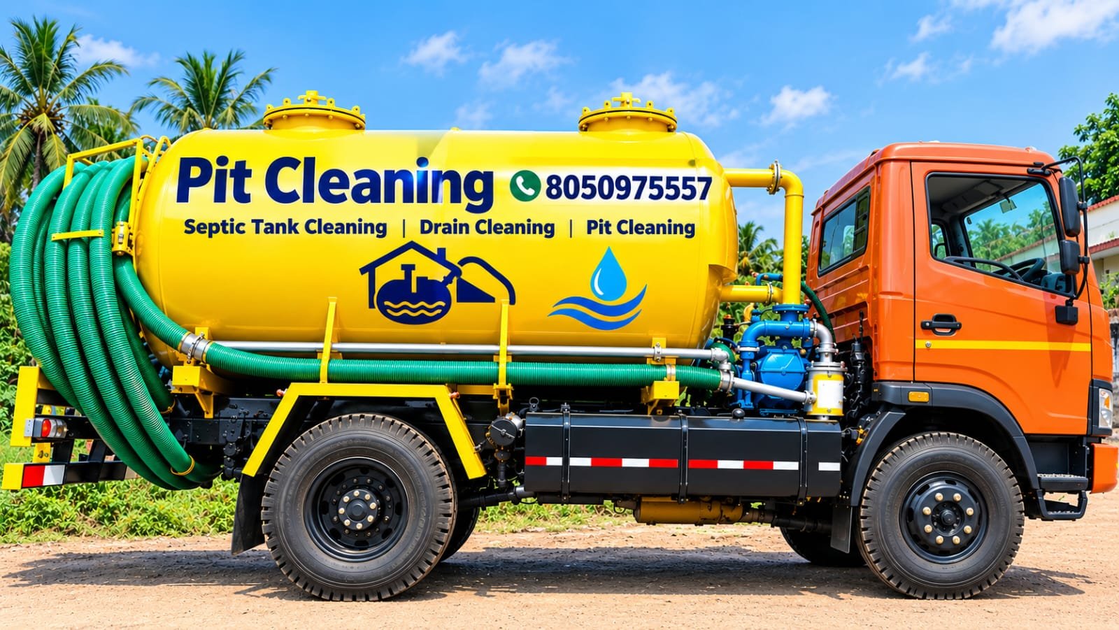 Pit Cleaning Vehicle
